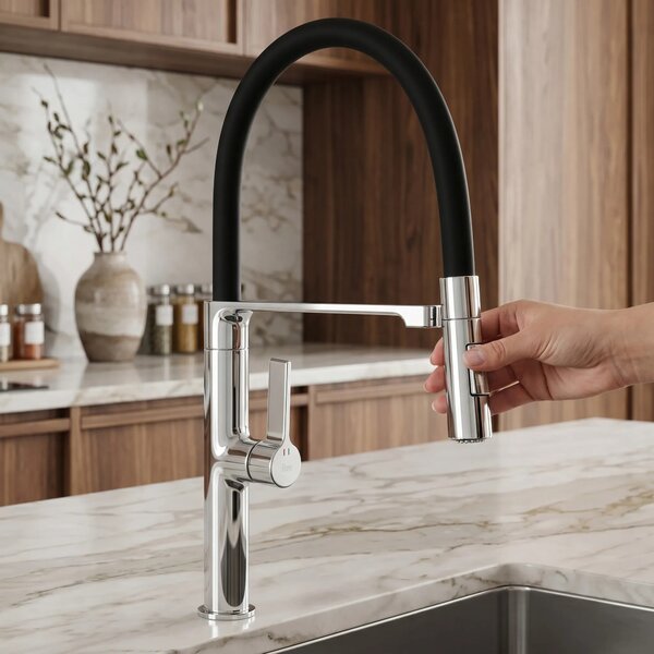 Rubinetto da cucina REA Lago Chrome
