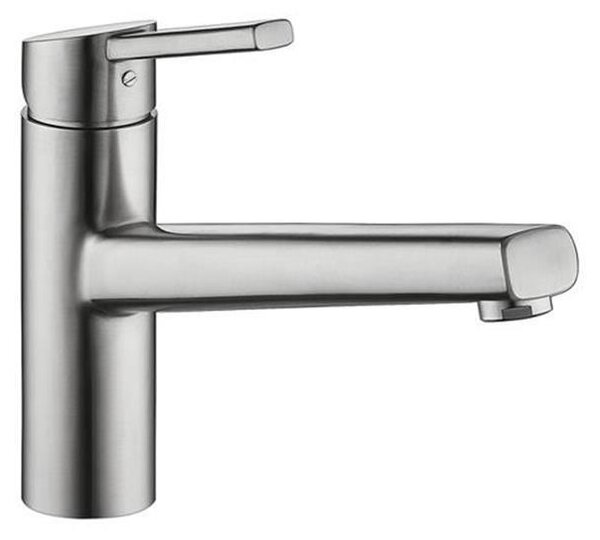 KWC Luna E1, miscelatore per lavello, acciaio inox, alta pressione