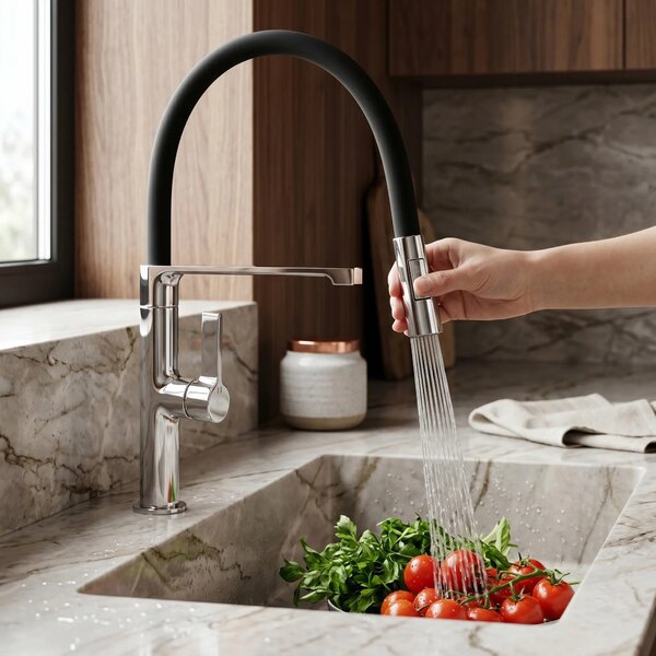 Rubinetto da cucina REA Lago Chrome