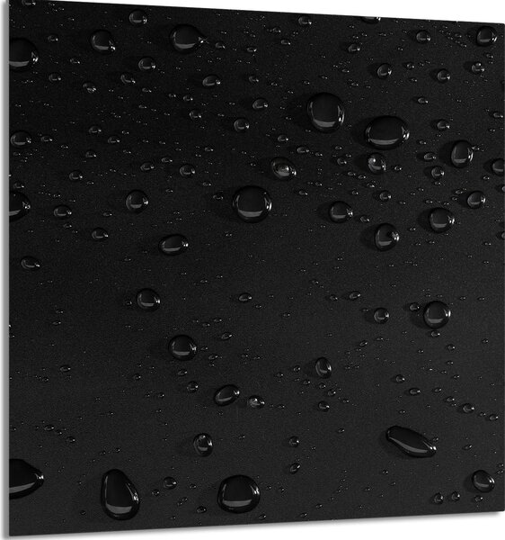 PIATTO IN VETRO PER CUCINA 60x65 gocce