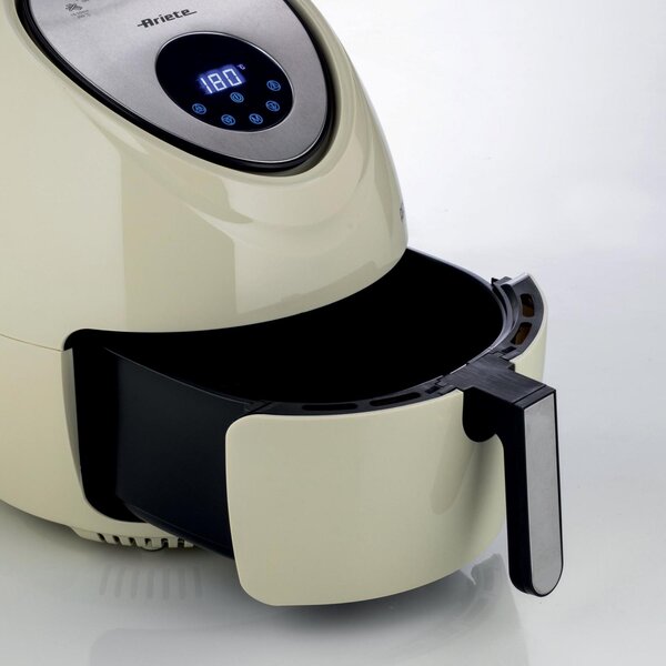Ariete Friggitrice ad Aria Capacit 7 Litri Potenza 1800 Watt con Timer e Termostato Regolabile colore Beige - 00C461802AR0 Airy Fryer XXL