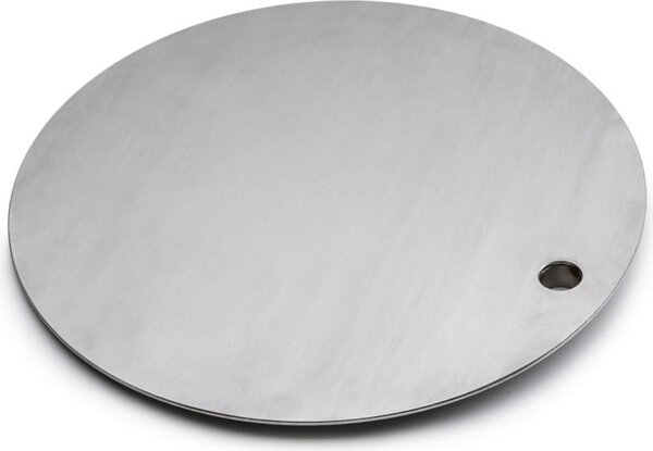 Höfats tavolo girevole/piatto caldo per focolare TRIPLE 90 in acciaio inox Ø 35 cm barbecue campfire