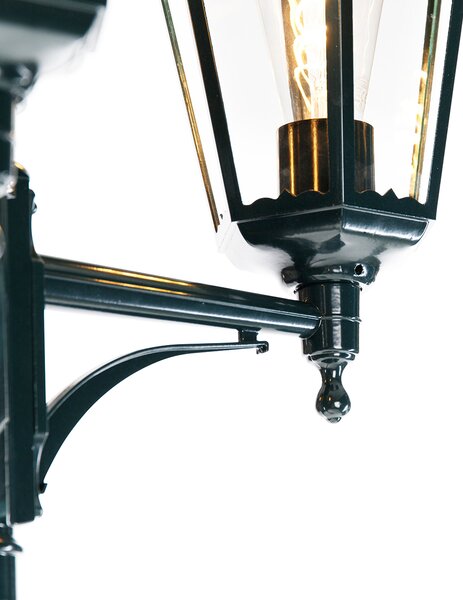 Lanterna da esterno rustica verde scuro 3 luci IP44 - New Orleans