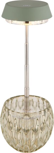 Lampada da tavolo senza fili con batteria ricaricabile touch dimmer Lampada da tavolo in cristallo dimmerabile 58014G