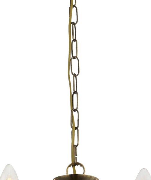 Lampadario Classico Ascot Acciaio Ottone 12 Luci E14