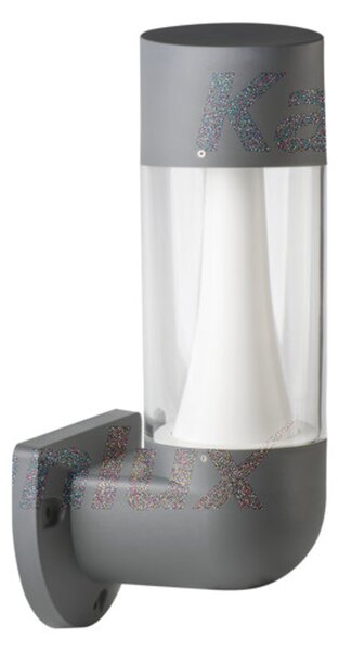 Applique da esterno INVO grigio grafite-bianco 3xGU10x3,5W in plastica, dimensioni: 43x16x16 cm, IP54, Kanlux