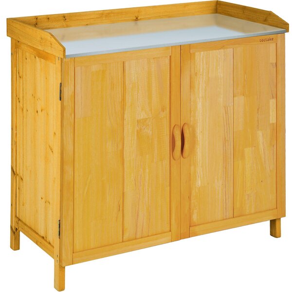 Tavolo per piante tectake® Vita 98 x 48 x 95 cm
