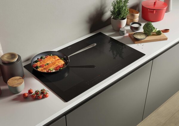Hoover Piano Cottura Induzione 5 Fuochi Larghezza 90 cm in Vetroceramica colore Nero - HIFS954MCTT H-HOB 700 INDUCTION