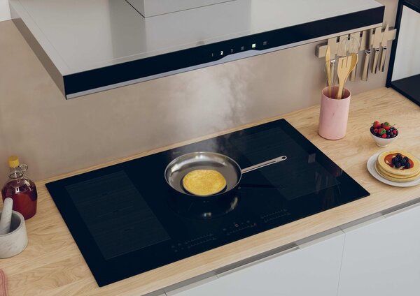 Hoover Piano Cottura Induzione 5 Fuochi Larghezza 90 cm in Vetroceramica colore Nero - HIFS954MCTT H-HOB 700 INDUCTION