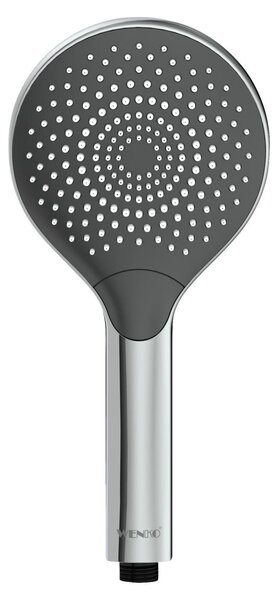 WENKO Soffione doccia Cromo Ø12cm Soffione doccia a risparmio idrico Benessere Bagno