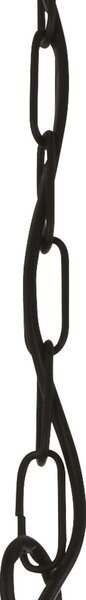 Sospensione Industrial-Nordico Finezza Acciaio Nero Oro 1 Luce E27