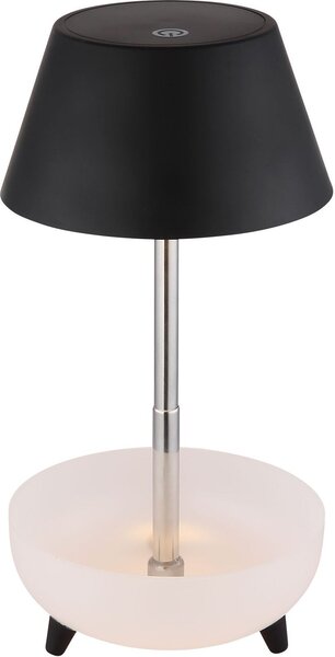 Lampada da tavolo senza fili con batteria ricaricabile Touch Dimmer Lampada da tavolo Dimmerabile Nero 58459S