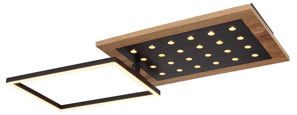 Plafoniera a LED, 3 livelli di intensità, funzione di memoria, lunghezza 63,5 cm