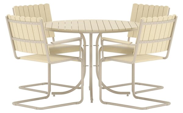 Endorphin Garten - Set da pranzo Holmsund, beige