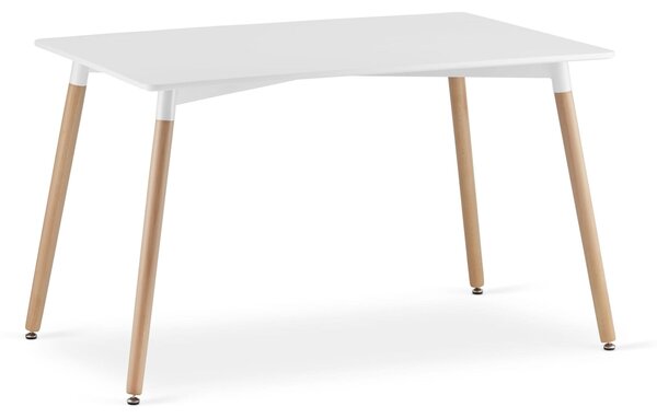Tavolo - Leobert - Adria - Bianco - 120 X 80 X 75 Cm
