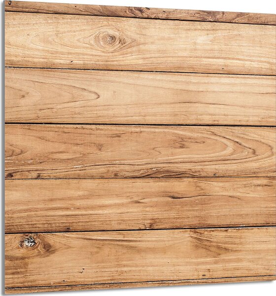 PIATTO IN VETRO PER CUCINA 60x65 legno