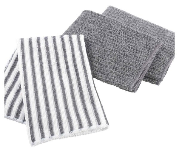 Set di 3 panni in microfibra 40x40 cm Cuistot - douceur d'intérieur