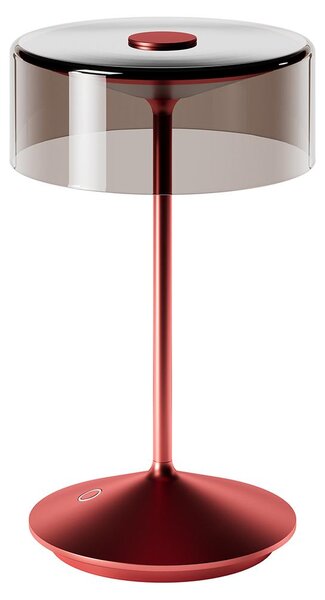 Luce di vetro ricaricabile Numotion Sigor IP54 2,2W Flex Mood 2700/2200K rosso ciliegia