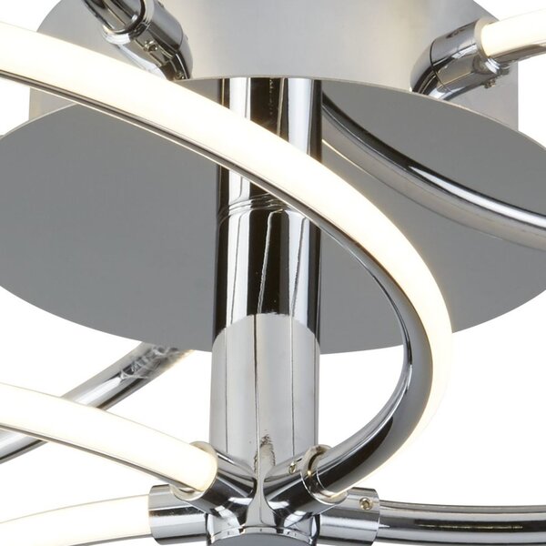 Lampada a Soffitto Tiffany Asheville Metallo Bronzo Valiant 2 Luci E27