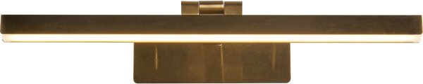 Applique Moderna Rodi Acciaio Ottone Policarbonato Led 8,9W 3000K