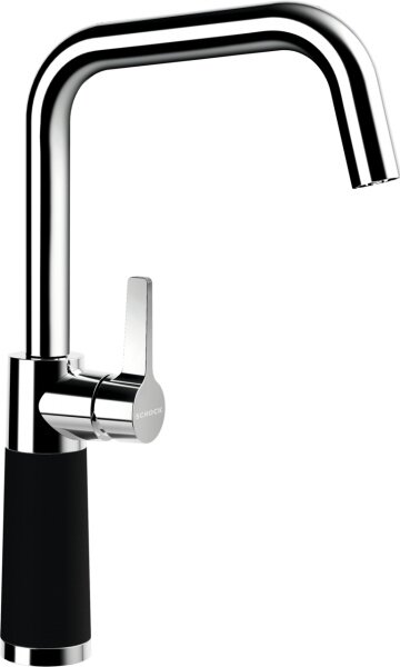 Rubinetto da cucina Schock SC-530 Cromo/Cristadur Verde Linea Notte