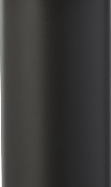 Lampione Rustico-Country Pagoda Alluminio Nero Vetro Trasparente 1 Luce E27