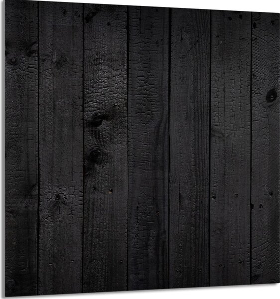 PIATTO IN VETRO PER CUCINA 60x65 legno
