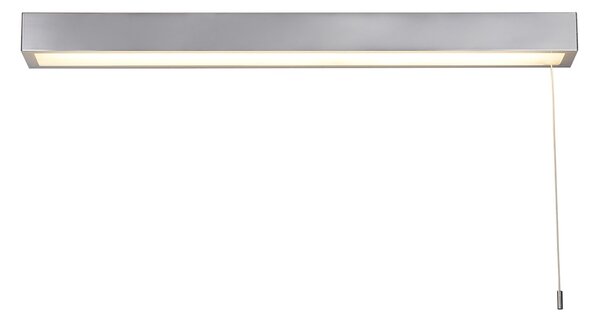 Applique Contemporanea Venti Alluminio Cromo Bianco Led 18,77W 3000K