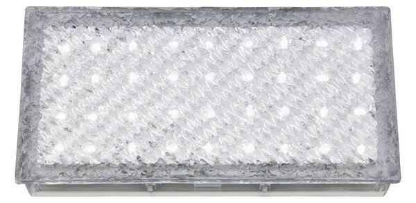 Faretto Calpestabilecontemporaneo Policarbonato Bianco Trasp Led 1,9W 7000K