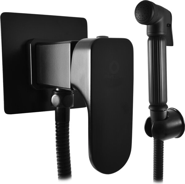 Slezák-RAV: Miscelatore per bidet da incasso nero opaco YU147/1CMAT