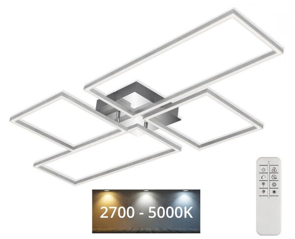 Brilo 3170-018 -Lampadario a plafone LED dimmerabile FRAME LED/51W/230V 2700-5000K+RC