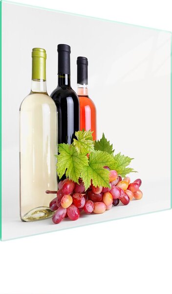 Piatto Di Protezione In Vetro Per Il Cuore 50X52 Vino