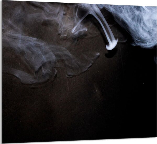 PIATTO IN VETRO PER CUCINA 65x60 Smoke