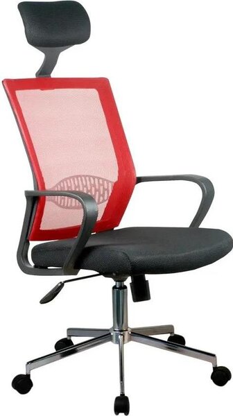 Akord Sedia Da Ufficio Rossa 49X50X120 Cm