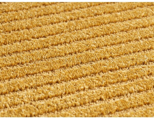Tappeto giallo ocra 200x290 cm Whirl – ESTE