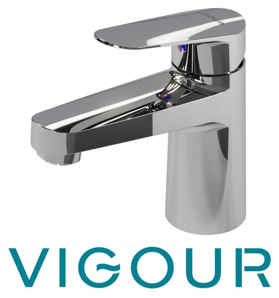 VIGOUR one V1 Miscelatore monocomando per lavabo senza set di scarico, cromato