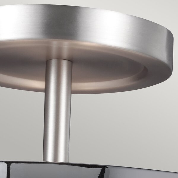Lampada a Soffitto 2 Luci Rama In Acciaio Nero A Bracci E Sfere In Vetro Opalino