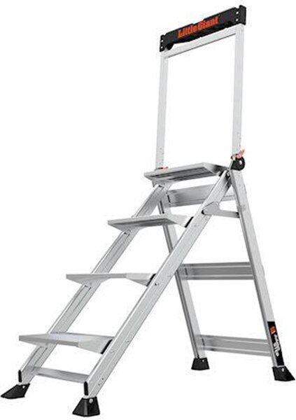 Scala a pioli Little Giant Jumbo Step a 4 gradini
