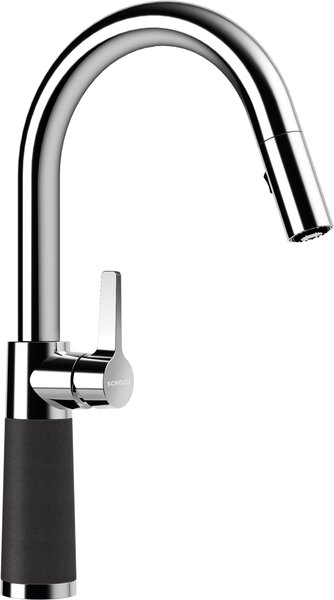Miscelatore per lavello con doccia Schock SC-520 onyx 555120GON
