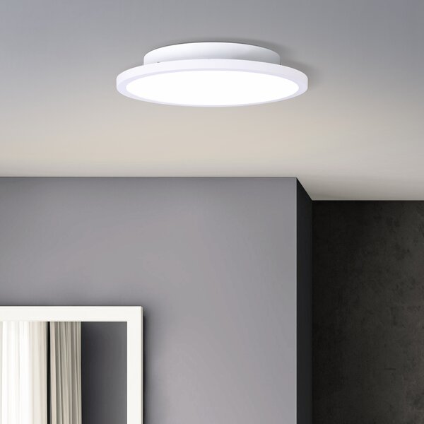 BRILLANTE plafoniera LED rotonda CERES | pannello Ø 25 cm con luce bianca calda | 13W 1300 lumen 2700 Kelvin