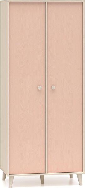 Armadio per bambini Armadio Mevel 80x51x190cm colore selezionabile a 2 ante
