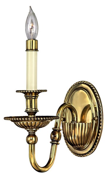 Applique Classica Cambridge Ottone Brunito 1 Luce E14
