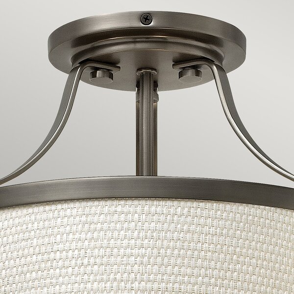 Lampada a Soffitto 2 Luci Kalf In Acciaio Nero A Bracci E Sfere In Vetro Opalino E Oro