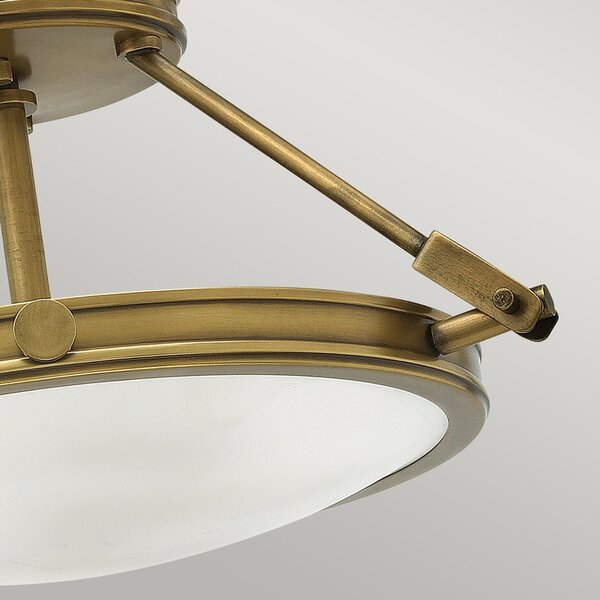 Lampada a Soffitto 4 Luci Kalf In Acciaio Bianco A Bracci E Sfere In Vetro Opalino E Oro