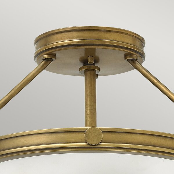 Lampada a Soffitto 4 Luci Kalf In Acciaio Bianco A Bracci E Sfere In Vetro Opalino E Oro