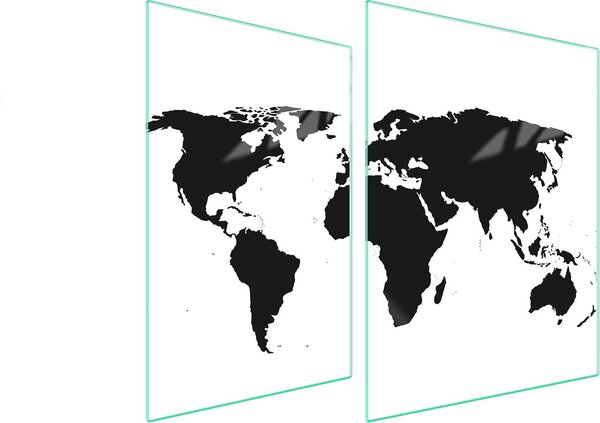 Piastra Di Protezione In Vetrina Per Mappa 70X52