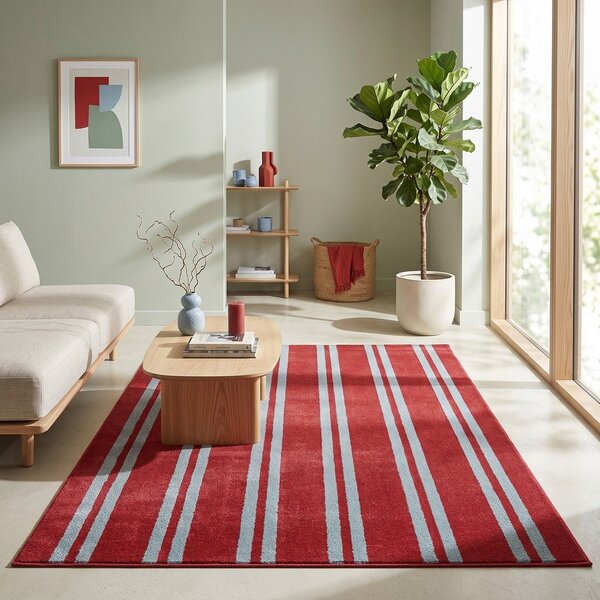 Tappeto rosso/blu 160x230 cm Riviera – ESTE