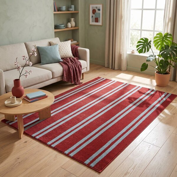 Tappeto rosso/blu 160x230 cm Riviera – ESTE