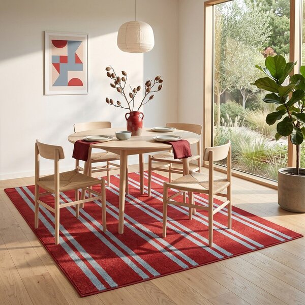 Tappeto rosso/blu 160x230 cm Riviera – ESTE