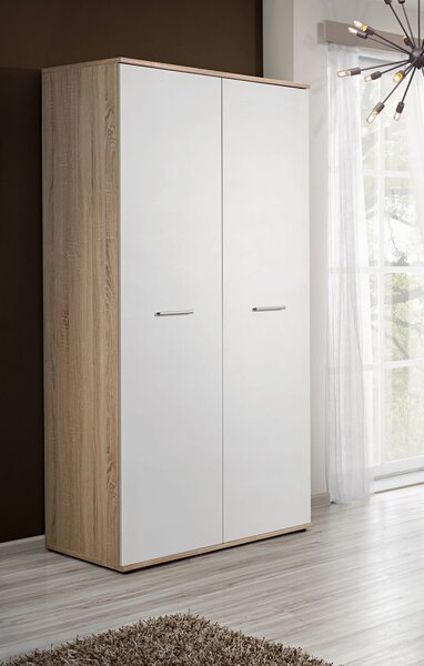 Armadio per bambini EMAN - larghezza 90 cm, rovere sonoma / bianco